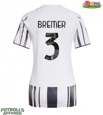 Juventus Gleison Bremer #3 Hemmatröja Kvinnor 2025-26 Kortärmad